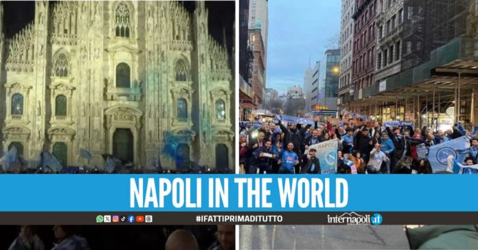 Da Milano a New York, è Scudetto: la festa dei napoletani in Italia e nel mondo