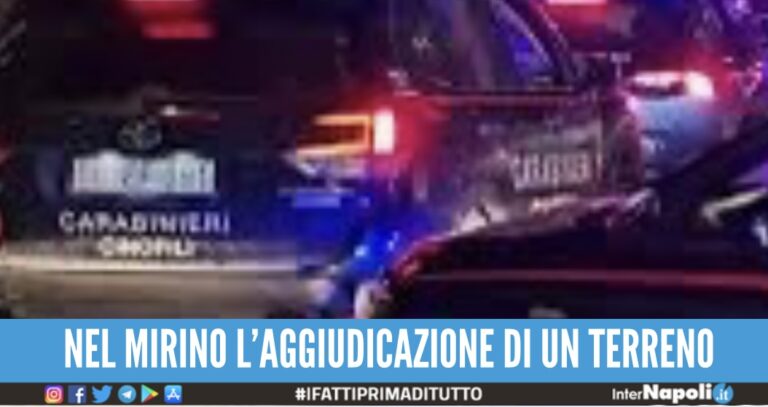 Turbativa d’asta ed estorsione nel Nolano, un uomo in carcere e 4 ai domiciliari
