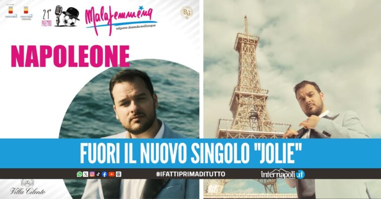 Il cantante Napoleone riceverà il Premio Malafemmena a giugno a Napoli