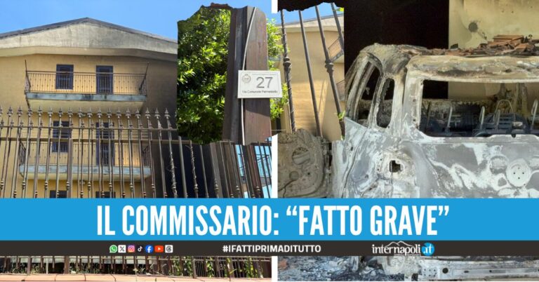 Indagine sul rogo nella palazzina destinata ai rom a Giugliano, utilizzate due auto per innescare il maxi incendio