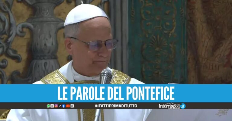La prima omelia di Papa Leone XIV: Ridurre Gesù a superuomo è ateismo di fatto