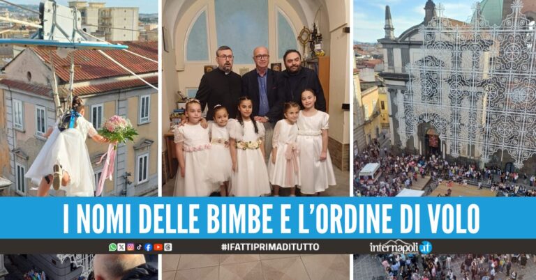 Madonna della Pace a Giugliano, inizia la festa le prove del volo e l'intronizzazione