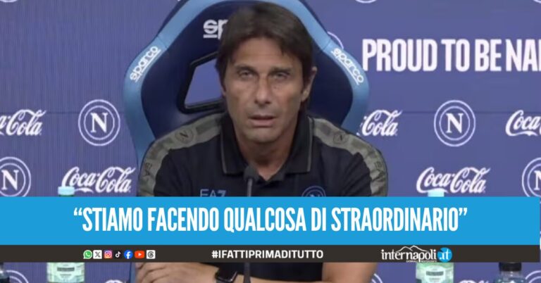 Conte suona la carica in vista del Lecce: "Giocarsi lo Scudetto sarà piacere e orgoglio"
