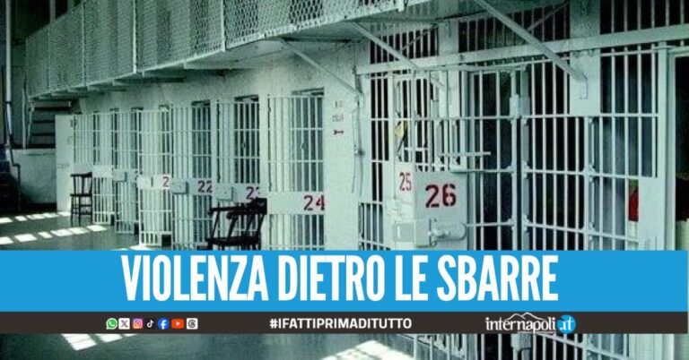 Nuova aggressione nel carcere di Poggioreale, detenuto colpisce poliziotto con un pugno in faccia