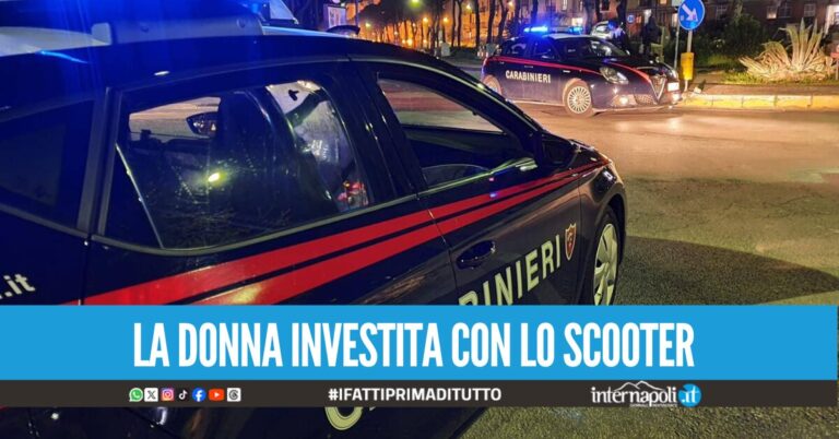 Scippa cinque donne e investe una sesta, arrestato 30enne a Castellammare