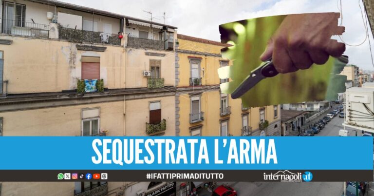 Gira in strada a Napoli con un coltello in tasca, denunciato giovanissimo