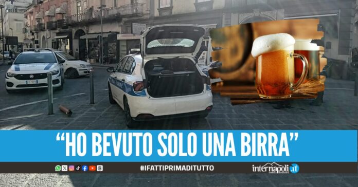 Scontro tra due auto in via Marchesella a Giugliano, una delle persone al volante era ubriaca
