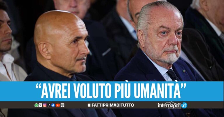Spalletti su ADL: "Con lui rapporto conflittuale, da quando ho lasciato Napoli non ci siamo più sentiti"