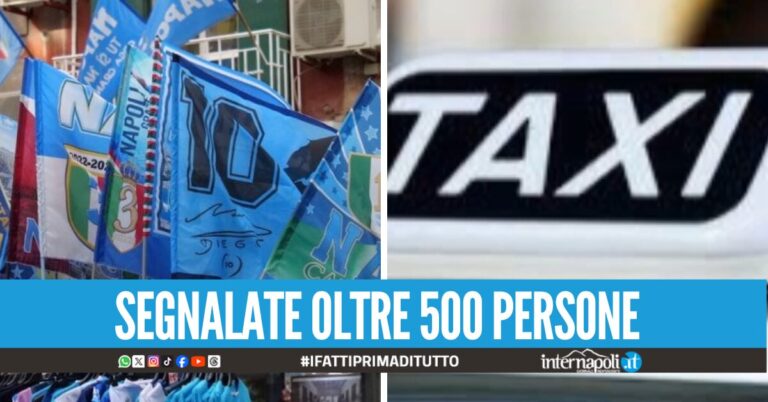 Gadget del Napoli falsi, lavoratori in nero e tassisti "furbetti: maxi operazione della Finanza nel Napoletano