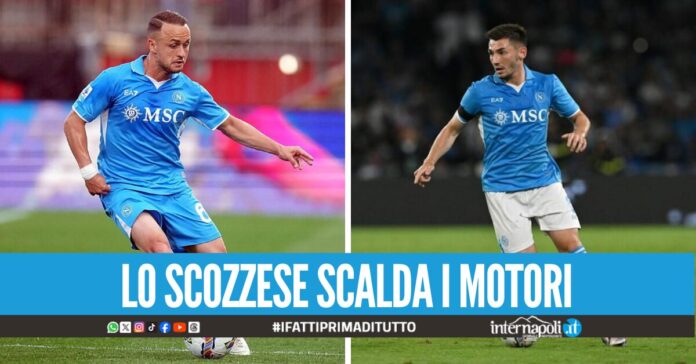Lobotka verso il recupero ma potrebbe riposare, pronto Gilmour contro il Genoa
