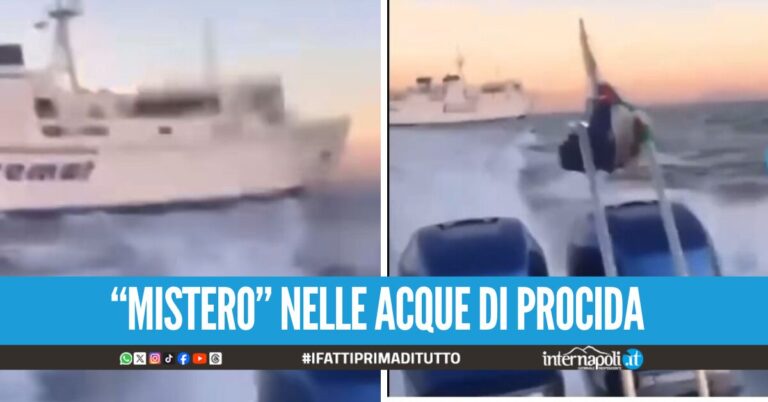 Il motoscafo che taglia la strada al traghetto potrebbe essere un fake, il chiarimento della Guardia Costiera