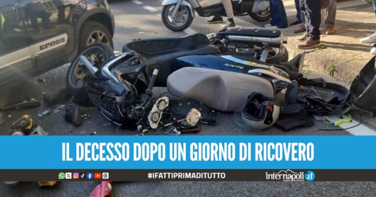 Scontro auto-scooter sul lungomare di Salerno, morto l'anziano centauro