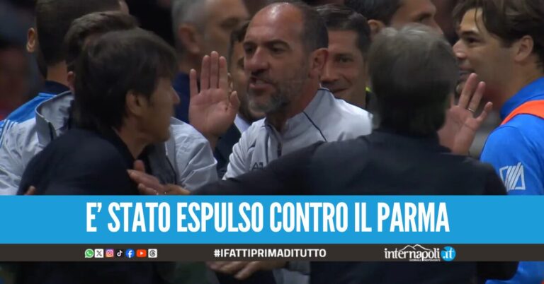 Il Napoli non avrà Conte in panchina per l'ultima di campionato, ufficiale la squalifica
