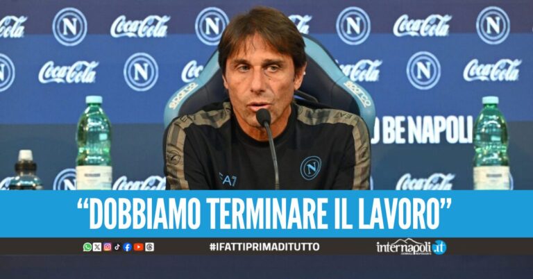 Conte suona la carica in vista del Cagliari: "Sentiamo di dover regalare a Napoli e ai tifosi qualcosa di storico"