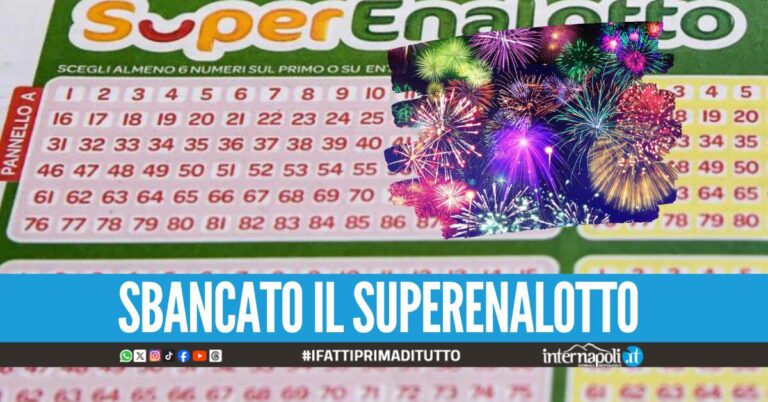 Colpaccio al Superenalotto, centrato il "Sei" da oltre 35 milioni di euro