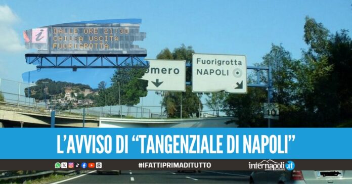Lo svincolo per Fuorigrotta della Tangenziale sarà chiuso durante Napoli-Cagliari, c'è l'annuncio