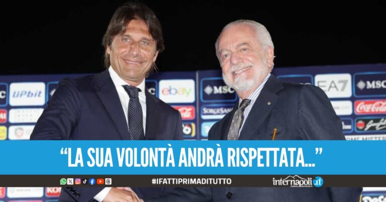 ADL su Conte: "Se vorrà restare con noi saremo felici, ma non obbligo nessuno"