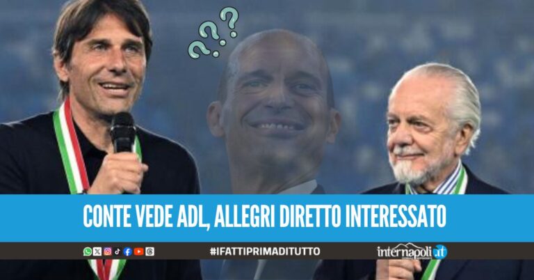 Faccia a faccia ADL-Conte, al via il confronto per il futuro della panchina del Napoli