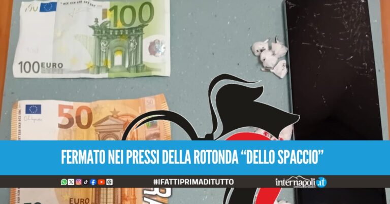 Crack e cocaina nascoste sotto la canna dello sterzo, arrestato 30enne a San Nicola la Strada