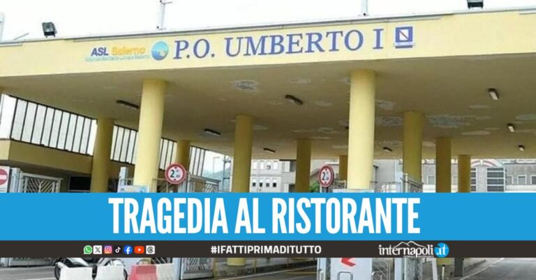 Boccone di traverso durante la cena col marito, morta 54enne di Sorrento