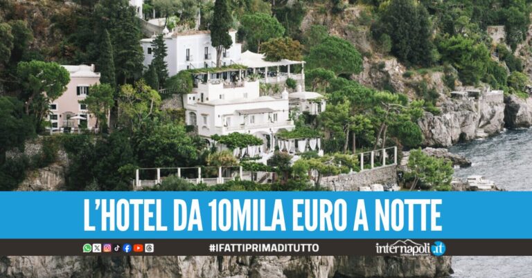 Sequestro nel noto hotel di Positano, scoperti al suo interno lavori di ampliamento abusivi