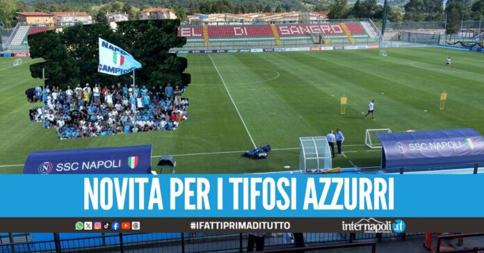 Il Napoli inizia a programmare la nuova stagione, ufficializzate le date del ritiro a Castel di Sangro