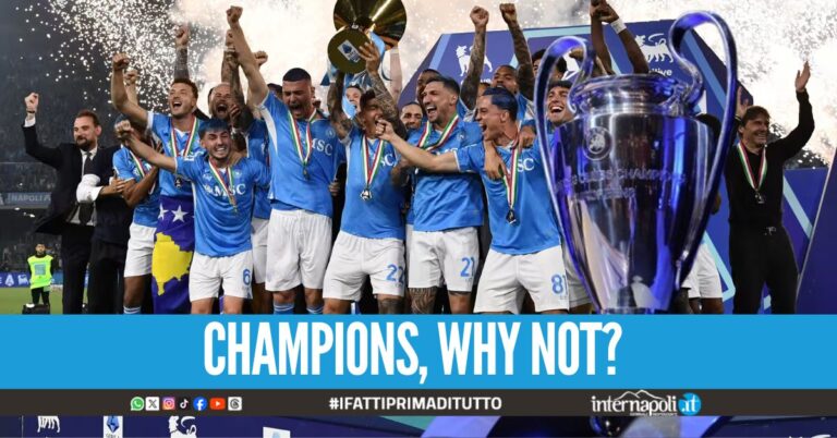 La Champions League "oro di Napoli", ricavi super per cambiare mentalità e puntare anche all'Europa