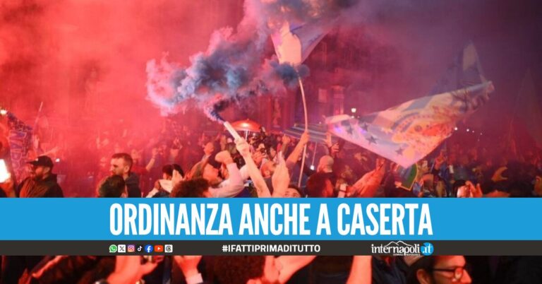 Napoli-Cagliari, ad Aversa scatta l’ordinanza: stop a bevande in vetro, fuochi e ZTL estesa