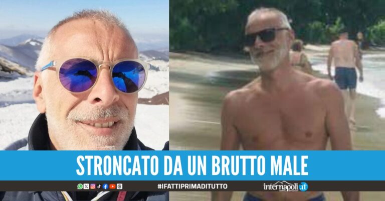 Napoli in lutto per Massimo Lagnese, dirigente del 118 morto a 57 anni