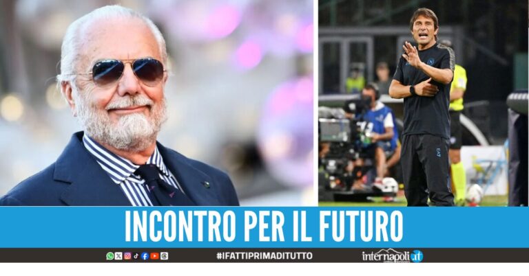 I dubbi sul futuro del Napoli e di Conte, c’è il piano di De Laurentiis