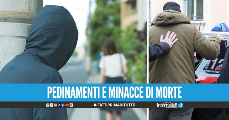 Perseguita una donna e l'uomo che l'aveva convinta a denunciare, arrestato stalker napoletano