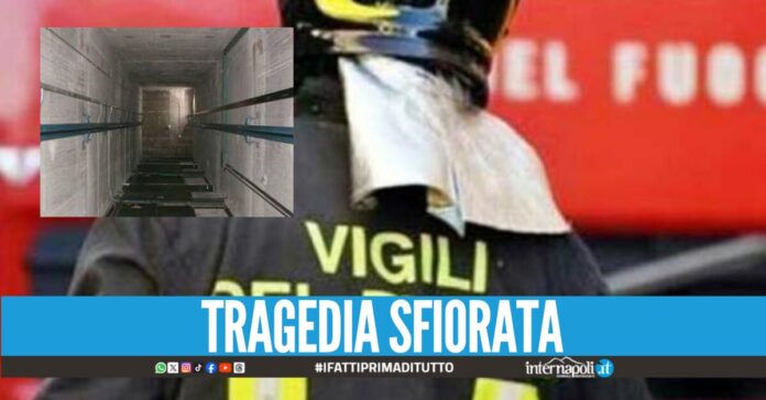 Precipita ascensore a Torre del Greco, ferita un'intera famiglia