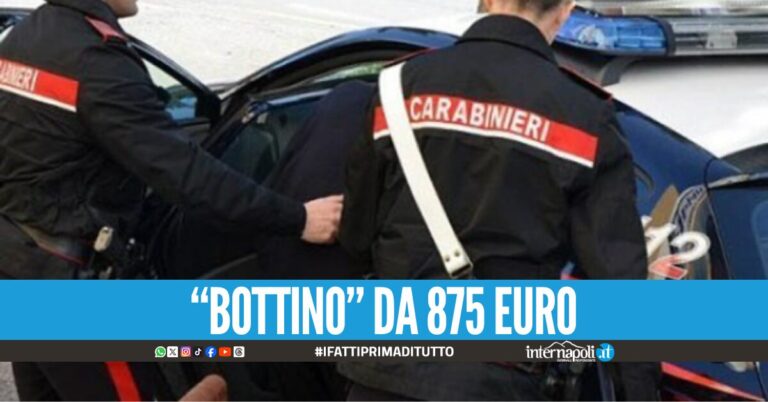 Rapina a mano armata a Castellammare, ma il casco lo tradisce: 30enne arrestato