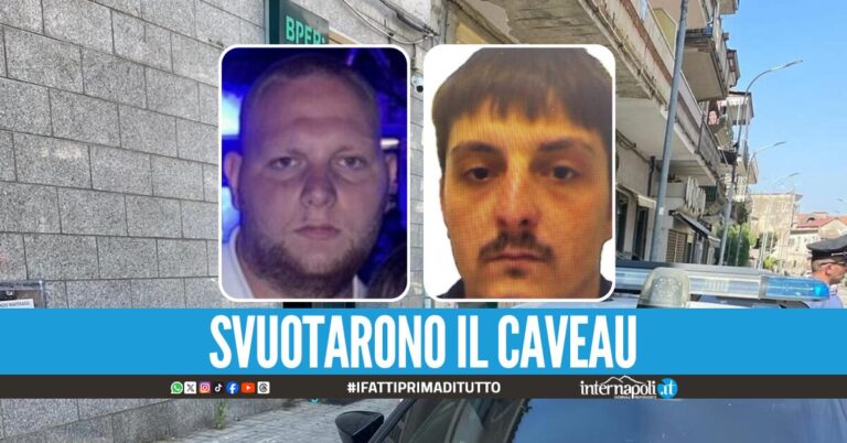 Rapina da 7 milioni di euro in banca a Grumo Nevano: arresti domiciliari per la banda