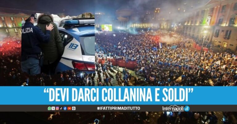 Rapina durante la festa Scudetto, arrestati 2 ragazzi di Ercolano