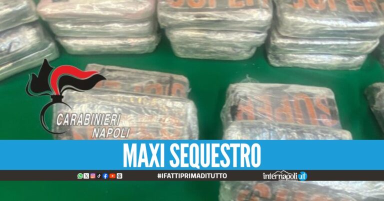 Sequestrati 36 chili di cocaina purissima alla stazione di Angri: valevano 5 milioni di euro
