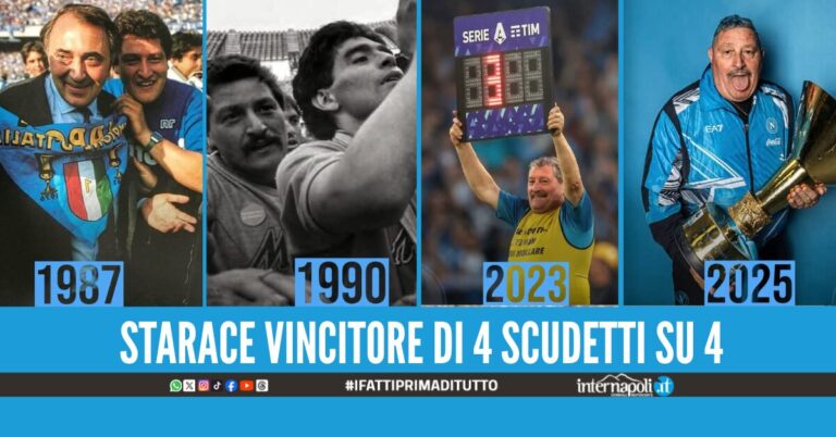 Starace va in pensione la bufala sull'addio del magazziniere vincitore di 4 scudetti