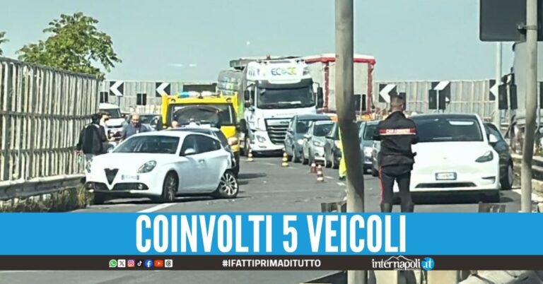 Tamponamento a catena sull’Asse Mediano: caos tra Cardito e Acerra