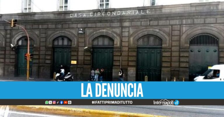 Violenza nel Carcere di Poggioreale, agente aggredito da un detenuto