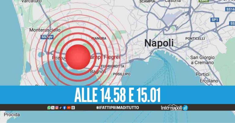 Sciame sismico ai Campi Flegrei, registrate altre scosse: la più forte di magnitudo 3.3