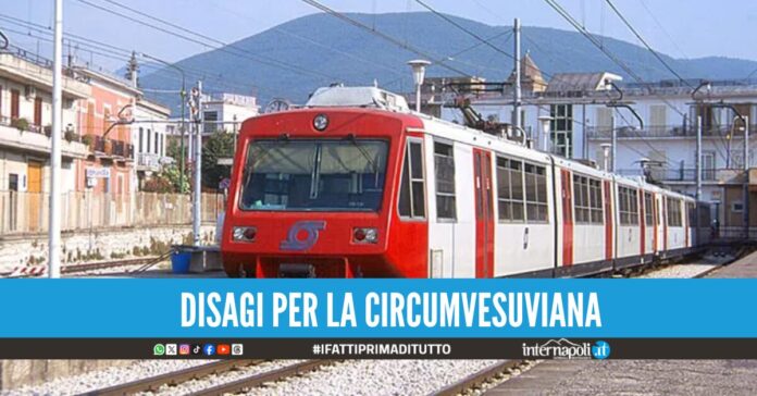 Disagi alla Circumvesuviana, stop per 4 mesi alla linea Napoli-Baiano