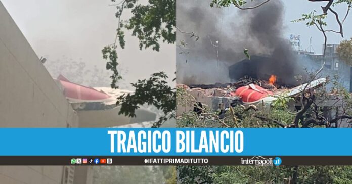 Aereo di linea precipitato in India, morti tutte le 242 persone a bordo