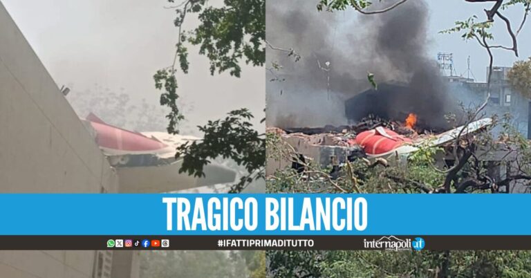 Aereo di linea precipitato in India, morti tutte le 242 persone a bordo
