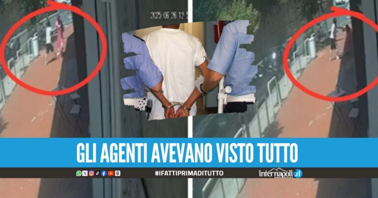 Anziana scippata e scaraventata a terra a Secondigliano, arrestato il rapinatore