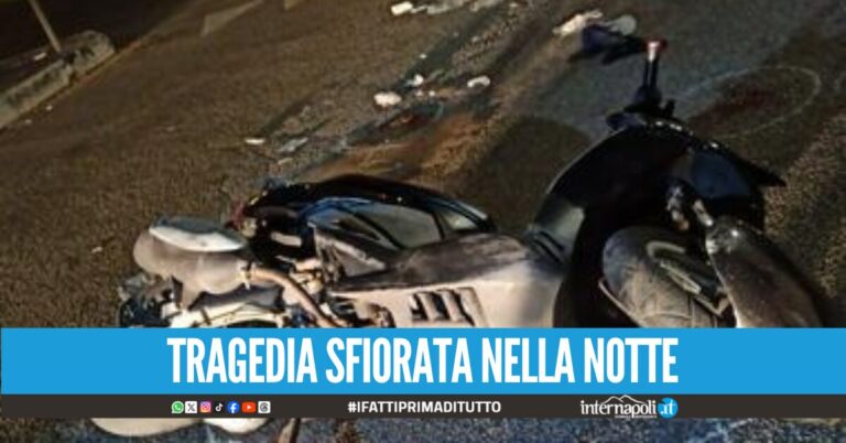 Arzano, 15enne travolto sullo scooter: è caccia al pirata della strada