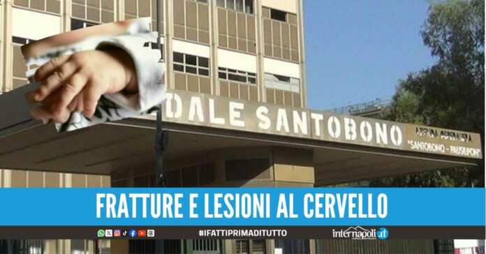 Bimbo di 9 mesi grave al Santobono, la madre: 