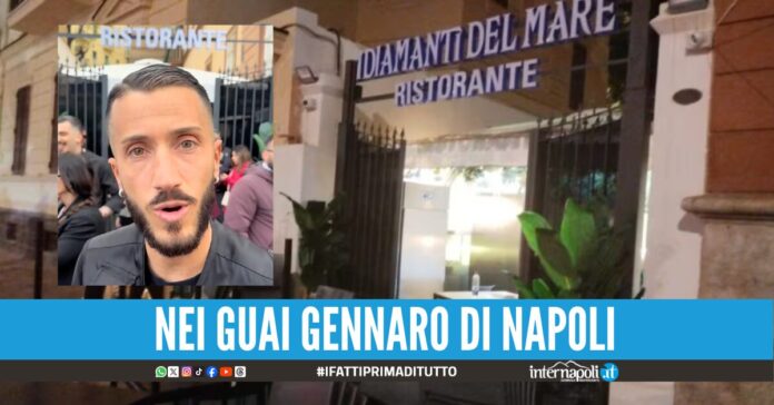 Blitz nel ristorante del TikToker: sanzioni e cibo sequestrato al 'Diamanti del mare'