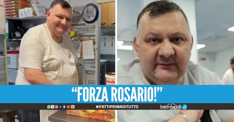 Calvizzano attende il ritorno di Rosario, il noto pizzaiolo è ricoverato al Cardarelli