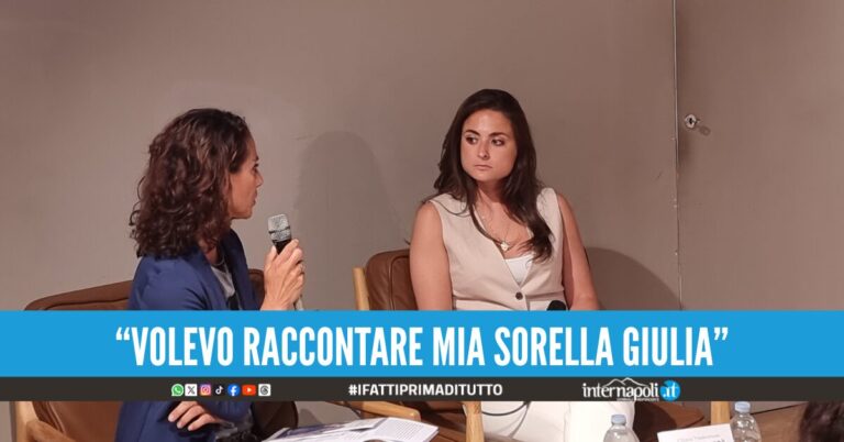 Chiara Tramontano presenta il libro su Giulia Mia sorella non è un simbolo ma una persona