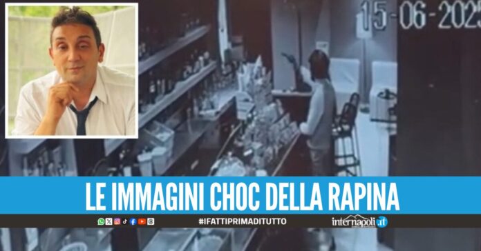 Choc a Salerno, barista caccia il rapinatore con una scopa lui gli spara
